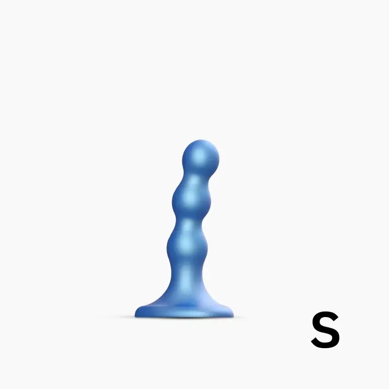 Miniature : Dildo Plug Balls anal vaginal compatible harnais taille S