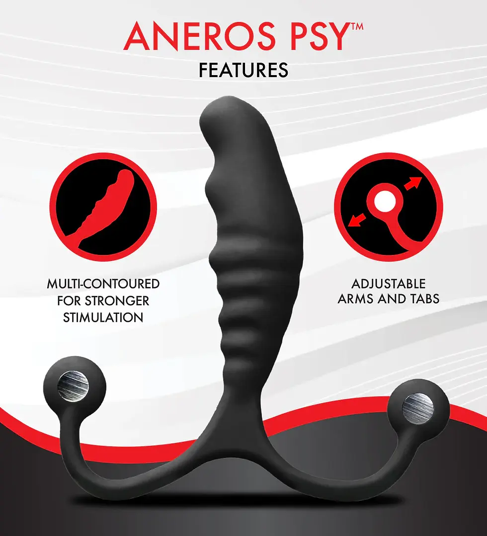 Miniature : Aneros PSY silicone stimulateur prostate Point P spécificités