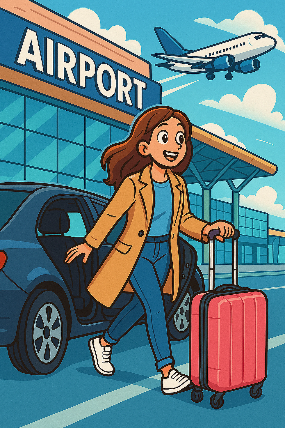 Cliente YESSER arrivée à l'aéroport