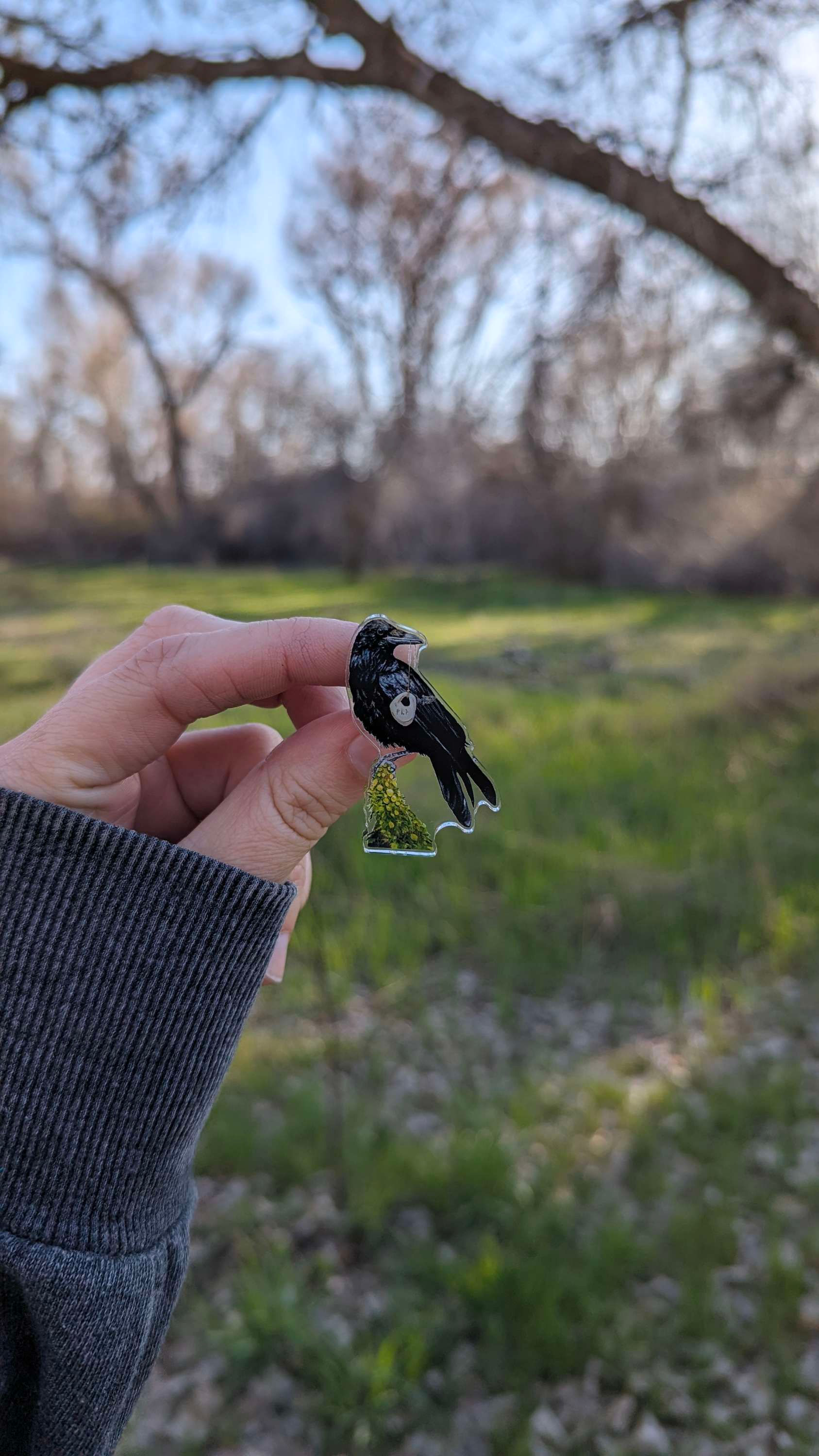 "The Witches Assistant" Acrylic Pin