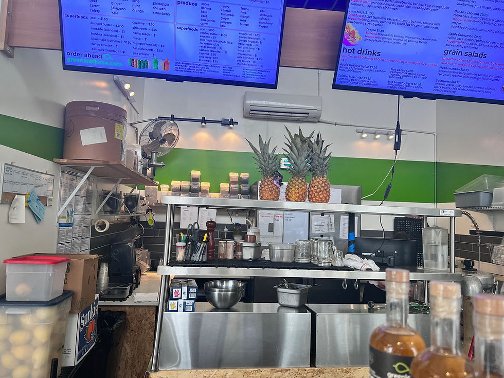 BEFORE: When we first took over Greenleaf....