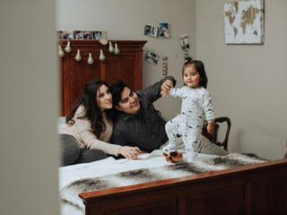 Indoor Family Photo Session