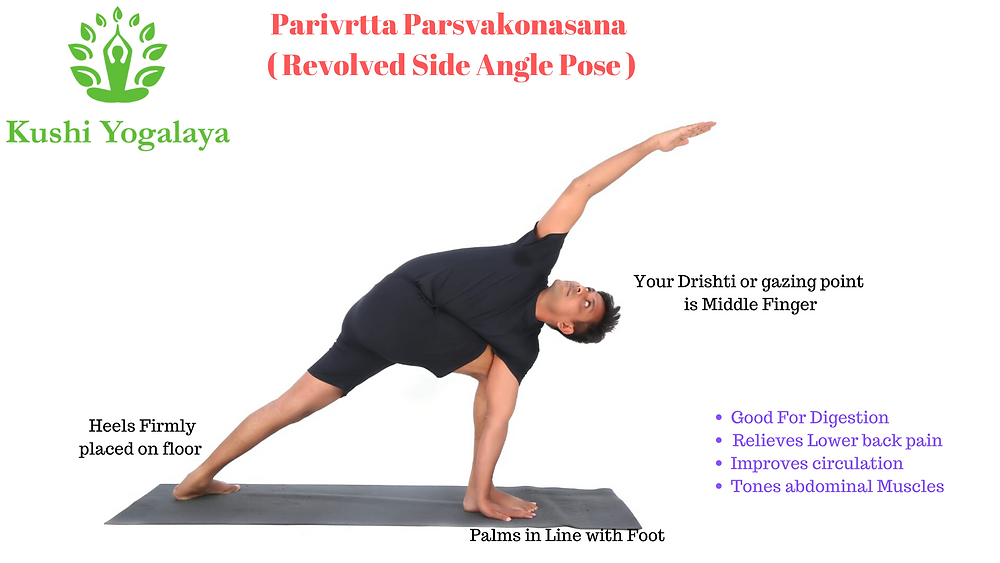 Parivrtta parsva konasana