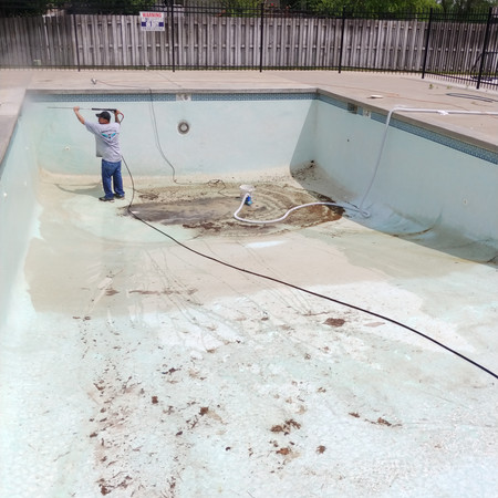 Prepping Pool