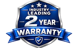 2 Year Warranty1