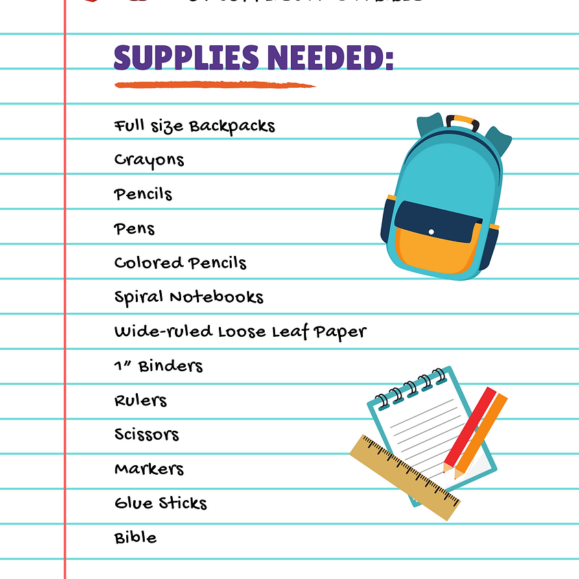 Backpack Outreach