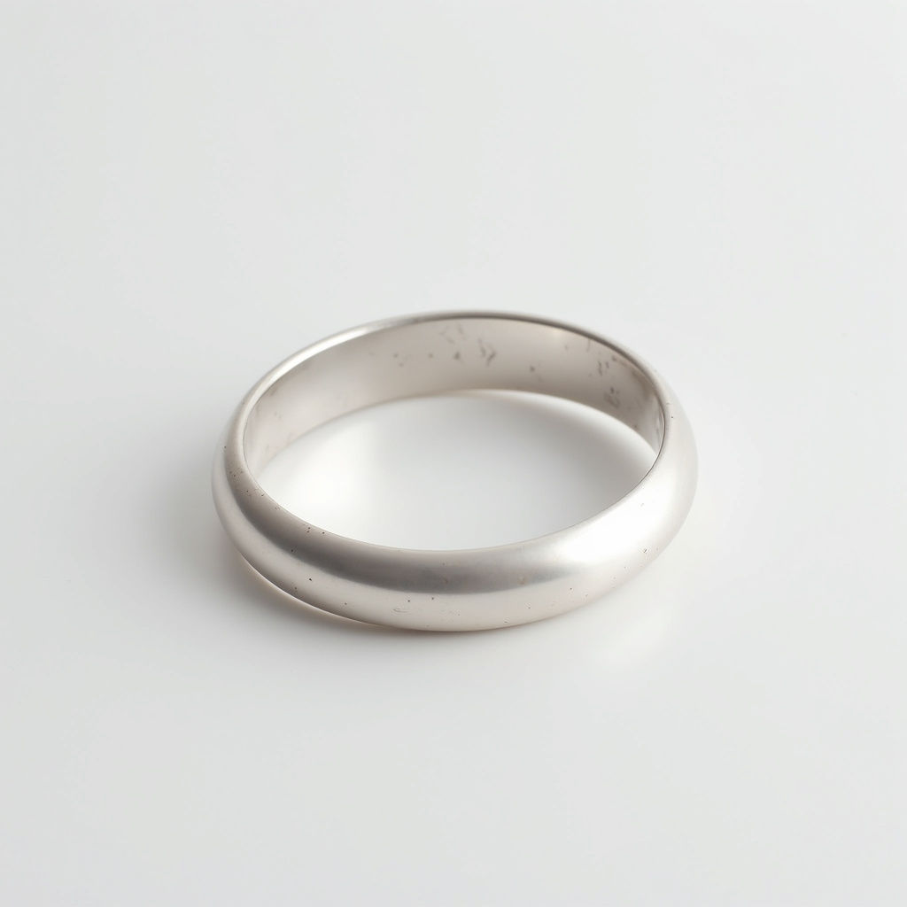 Gravürlü Gümüş Bilezik