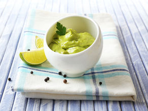VERRINE DE CRABE ANANAS
et SAUCE AVOCAT COCO 
AU THERMOMIX