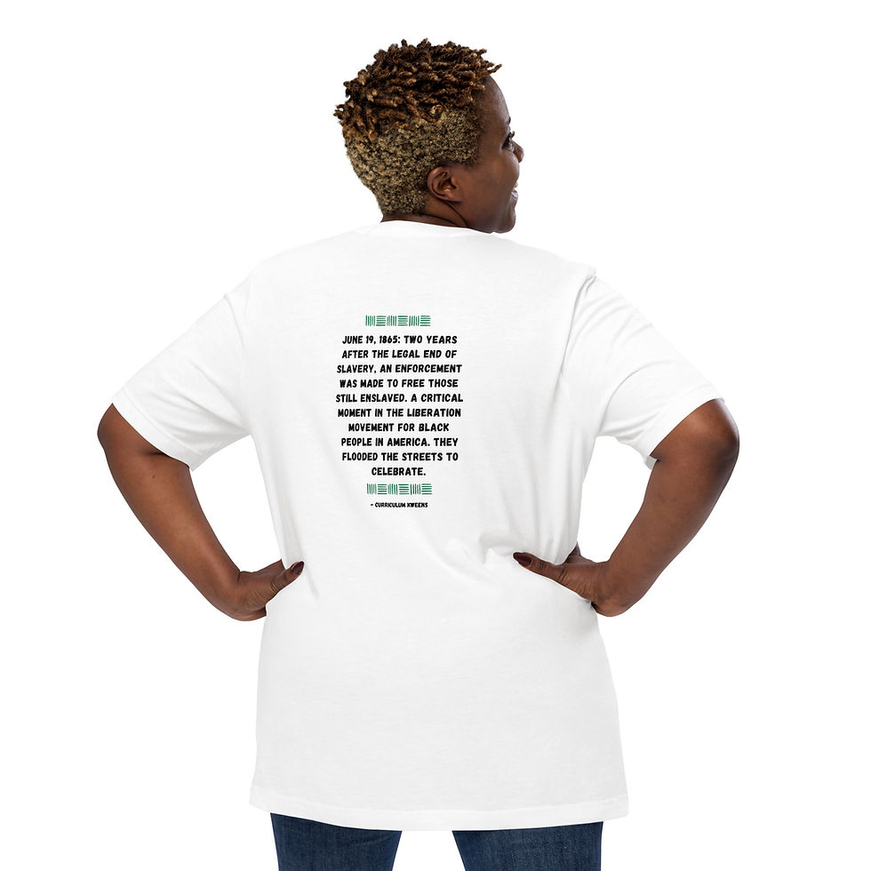 Thumbnail: Juneteenth White Unisex Tee