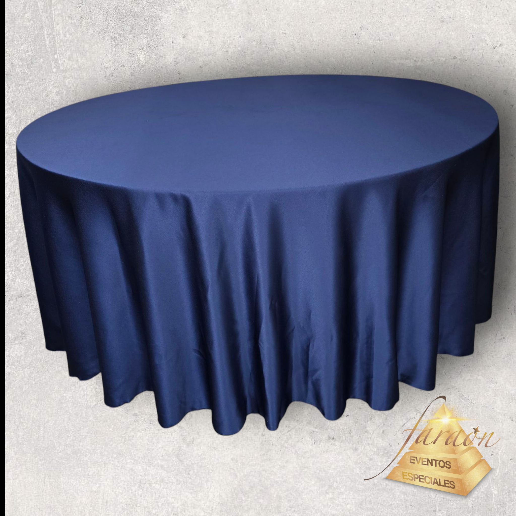 MANTEL AL PISO  AZUL NAVAL