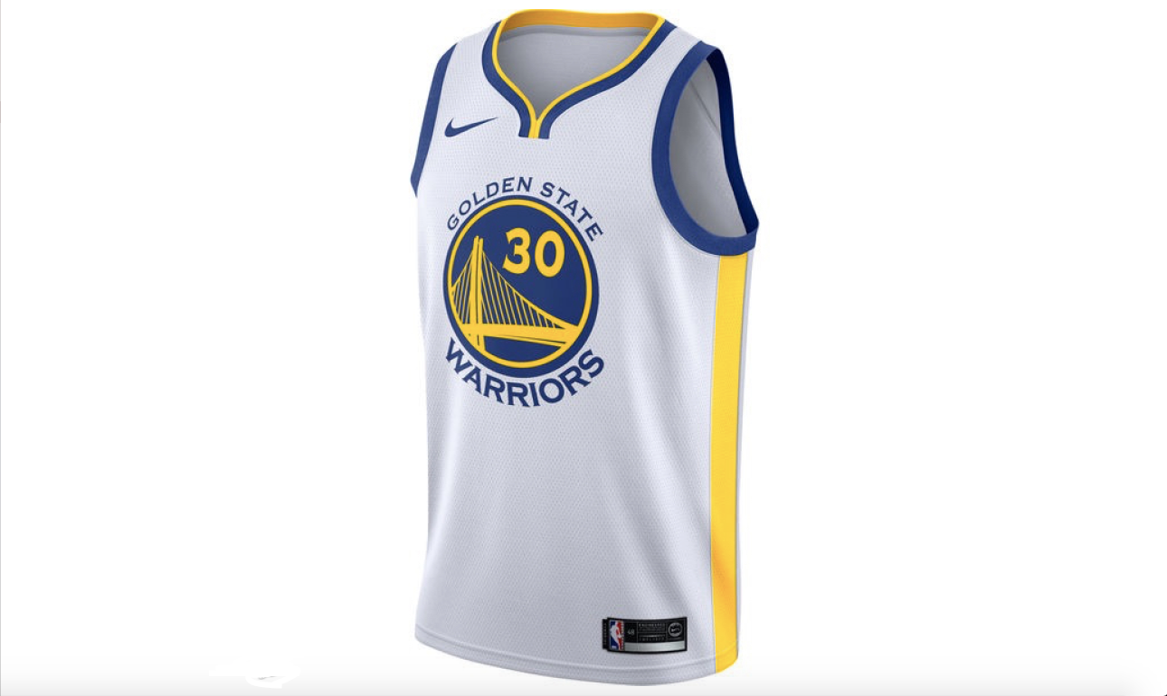 Camisola Golden State Warriors Branca