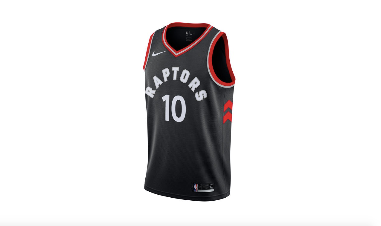Camisola Toronto Raptors Preta