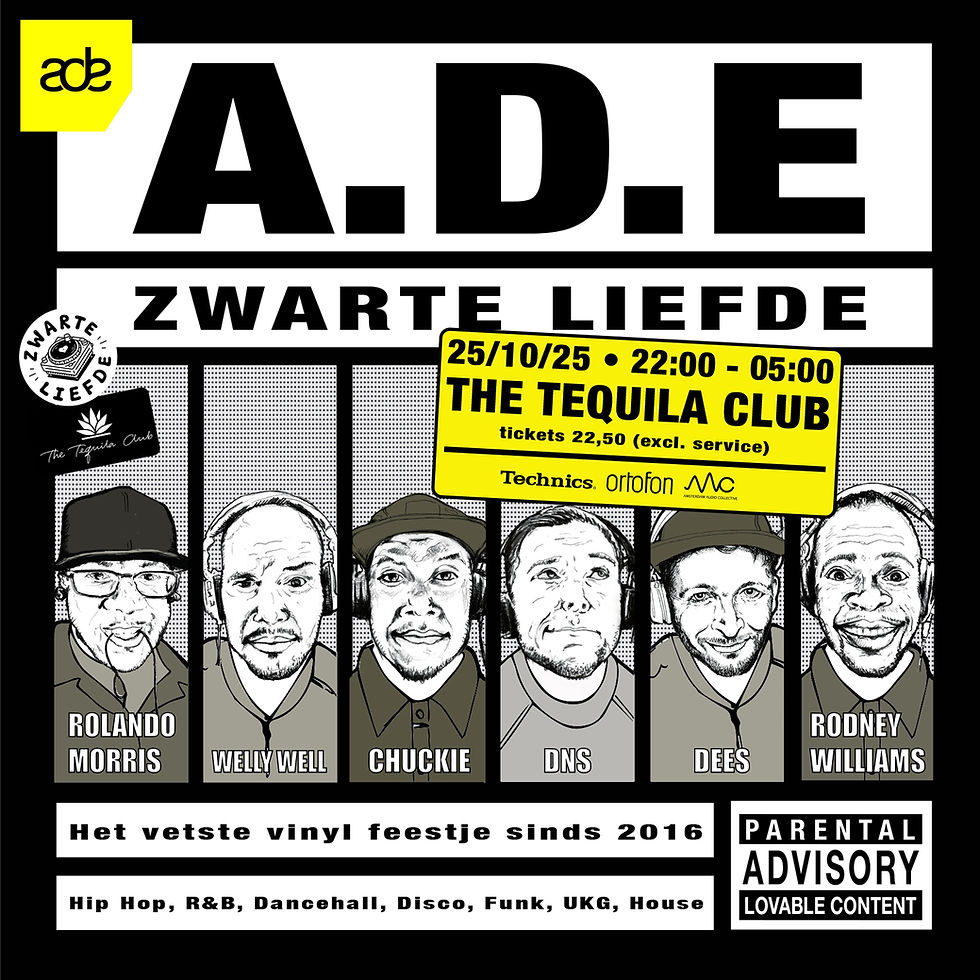 Zwarte Liefde x Technics - ADE Special