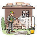 Residential and Commercial pressure washing services