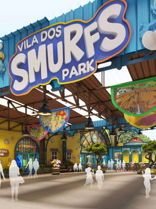 Parque dos Smurfs será inaugurado na cidade de São Paulo em 2025