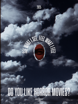 Ygor Monroe compartilha pôster e detalhes de seu primeiro longa "Do You Like Horror Movies"