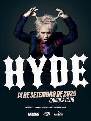 Hyde, astro da música no Japão, retorna ao Brasil em setembro com nova turnê mundial