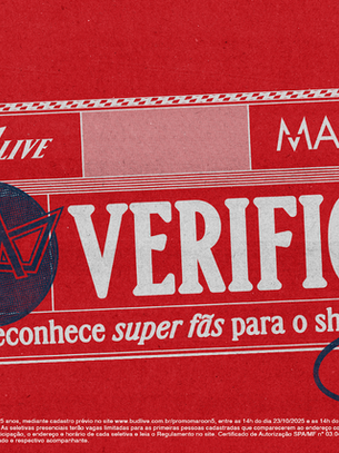 Budweiser seleciona os super fãs do Maroon 5 para show gratuito; Saiba como conseguir seu ingresso