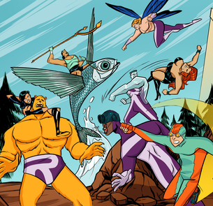 [adult swim] confirma presença na CCXP 24 com painel de 'Sociedade da Virtude'