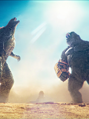 Titãs unem forças em novo trailer de "Godzilla e Kong: O Novo Império"