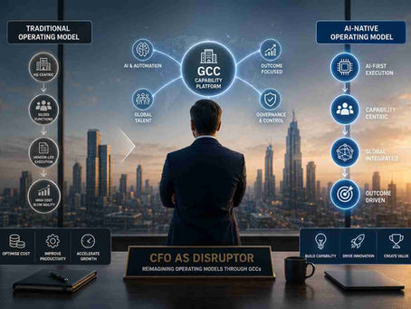 The CFO as Disruptor: Reimagining Operating Models Through GCCs