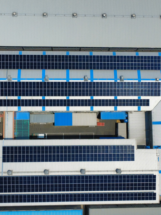 경남 양산 421.85kWp 공장 지붕 태양광 발전소 