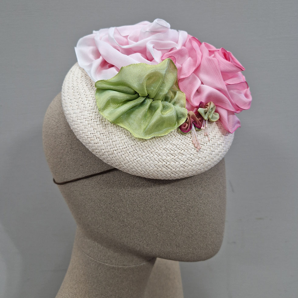 Thumbnail: Can-Can Cocktail Hat - Ivory