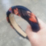 Thumbnail: Plaited Navy & Orange Lolita Headband
