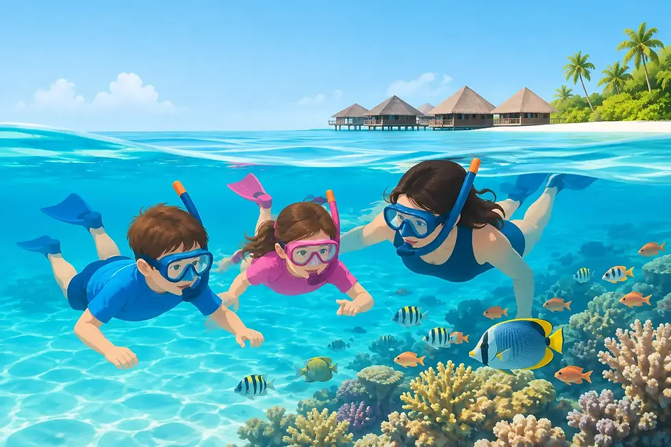 Can Children Join Snorkeling in the Maldives?