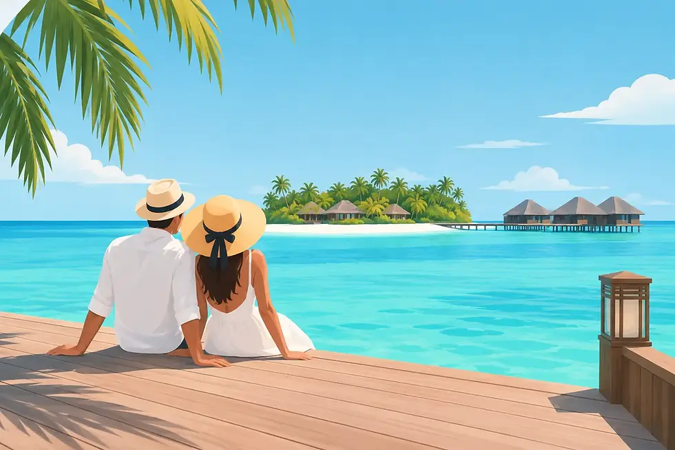 Rasdhoo Honeymoon Itinerary for 7 Beautiful Days