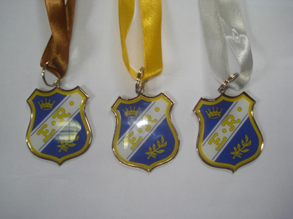 Medalha resinada