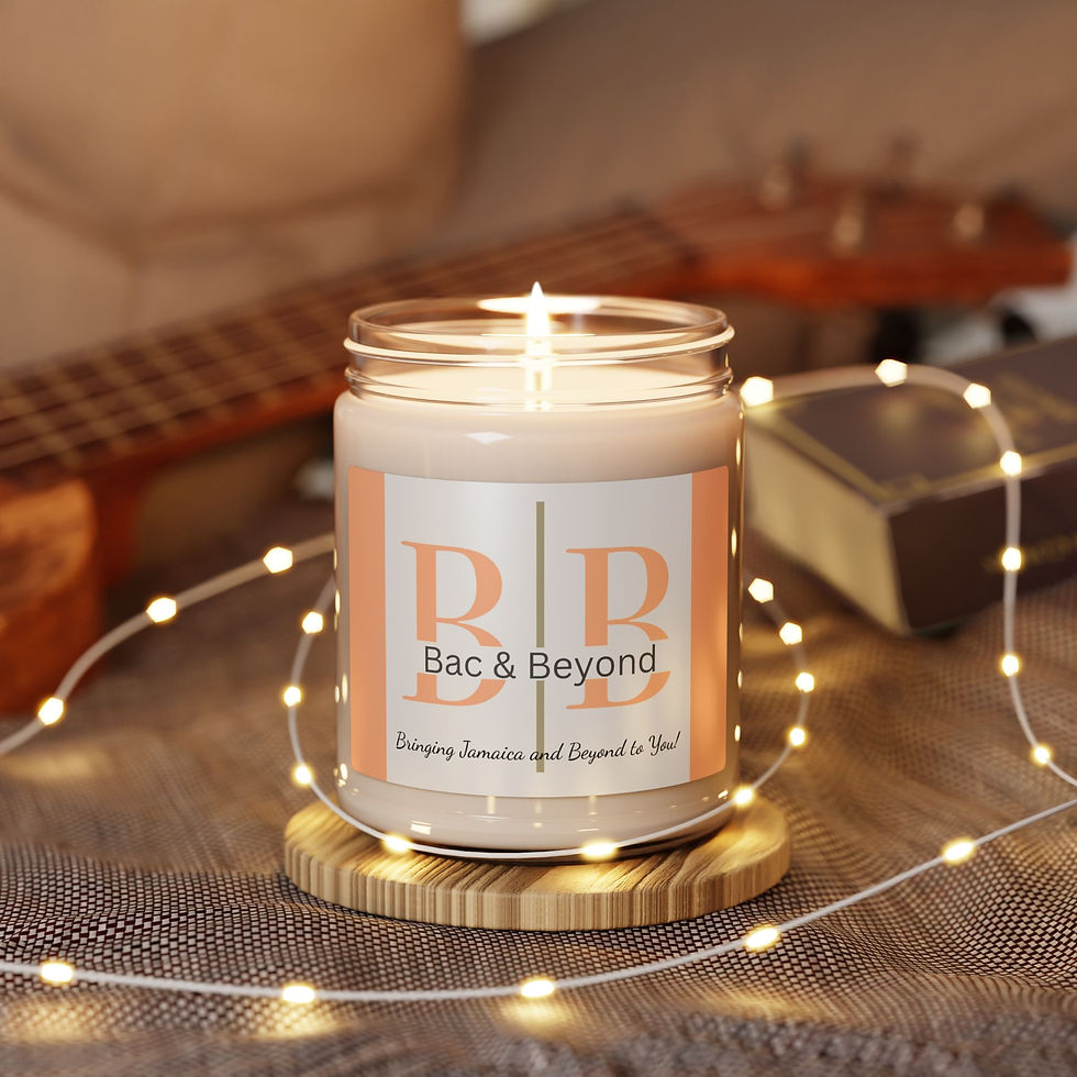 Thumbnail: Bac & Beyond LLC Soy Scented Candle 9oz (Bringing Jamaica and Beyond to You)