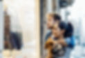 Man, woman, and dog out in public smiling after anger counselling