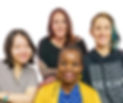 Group of four diverse of therapists at Therapy Alberta