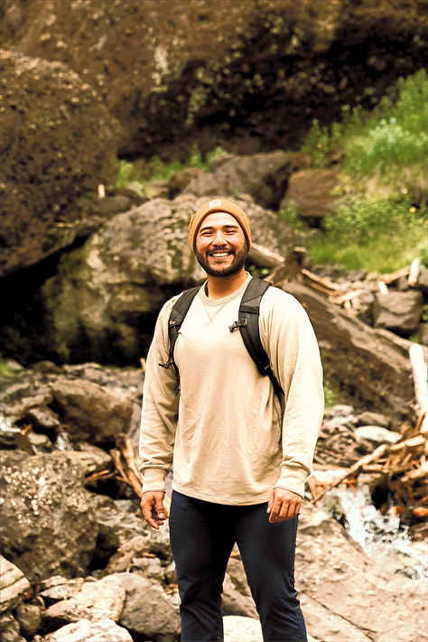 Man outside exercising after depression therapy in Calgary
