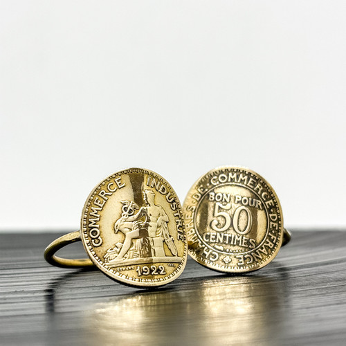 De Monnaie Faire Une Bague Avec Une PiÃ¨ce De 50 Centime Bague