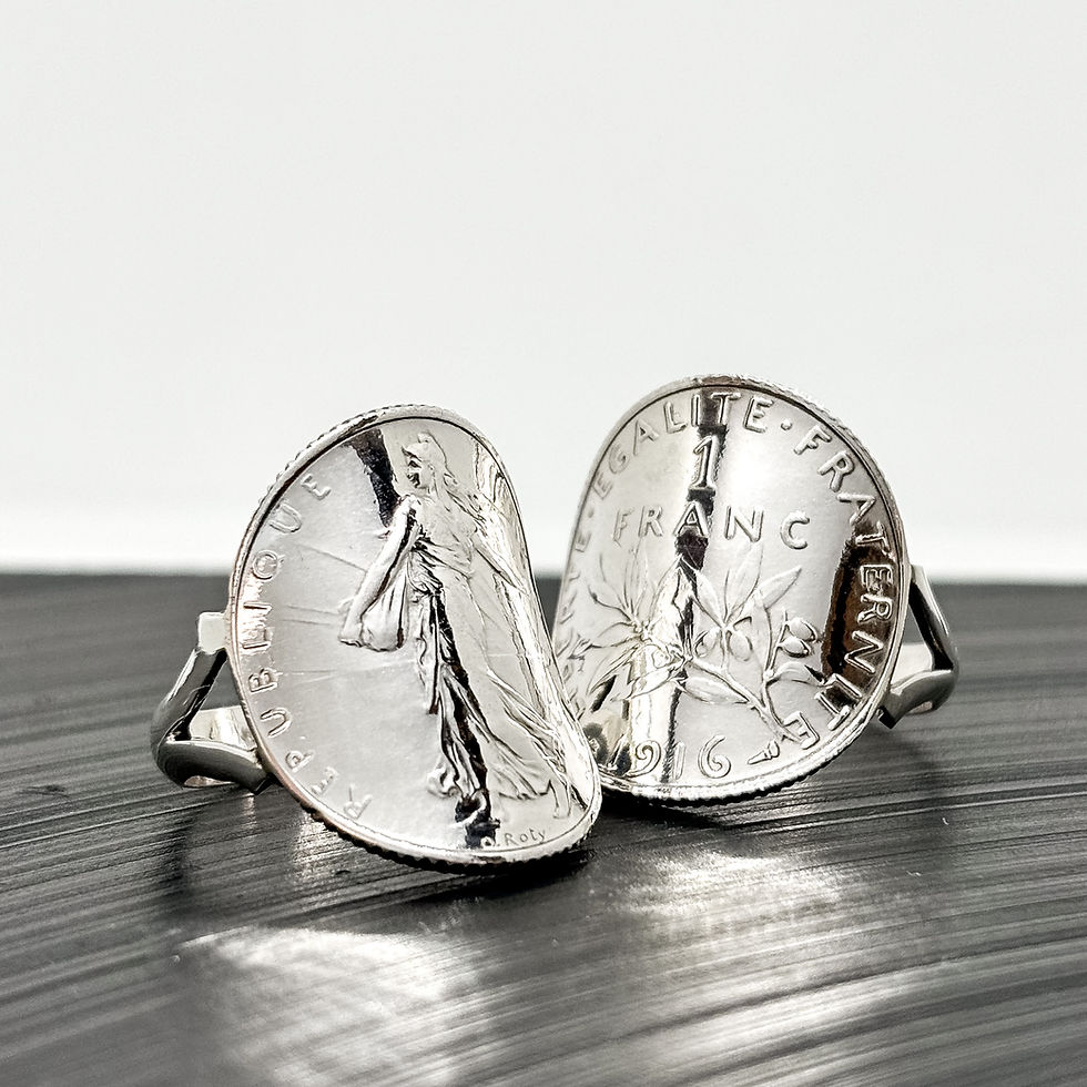 Bague pièce Semeuse : histoire, symbolique et conseils