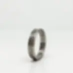 Anneau en argent réalisé avec pièce 1 Franc Napoléon III