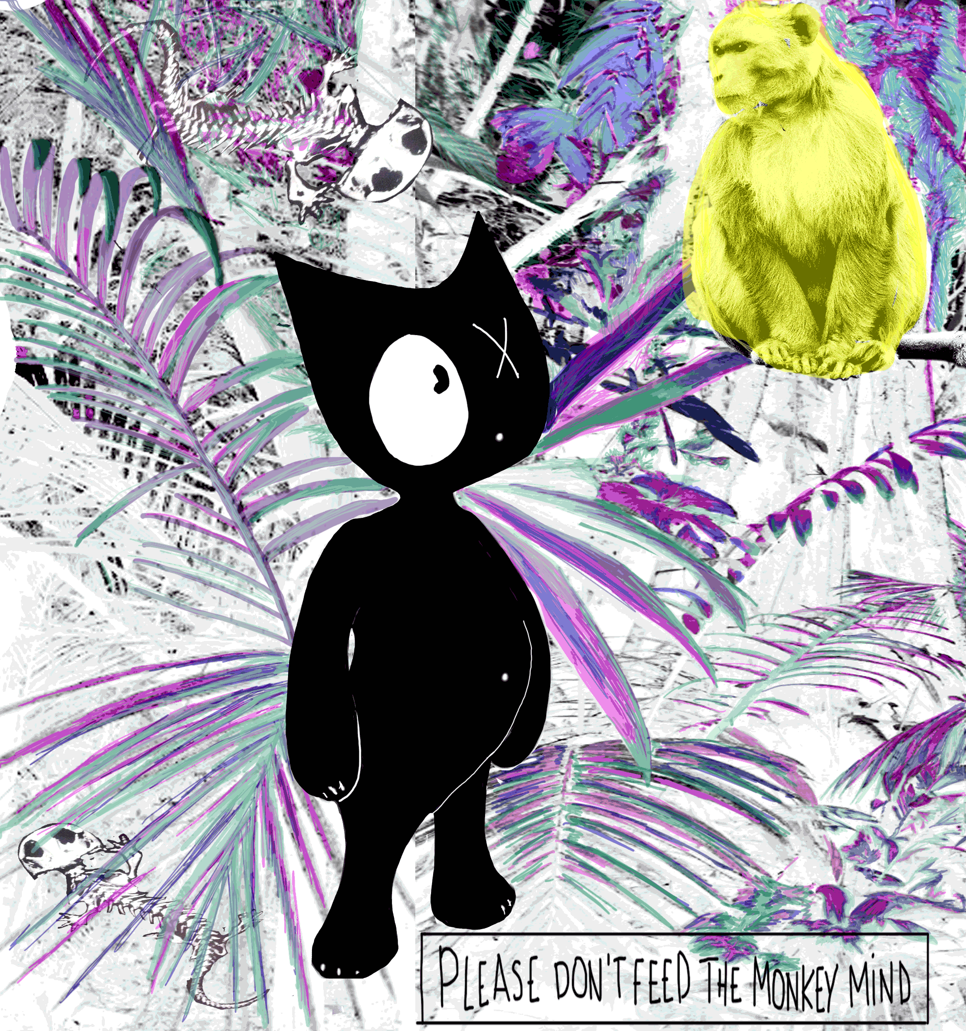 sara la negra créations uniques, illustrations, objet de décoration
