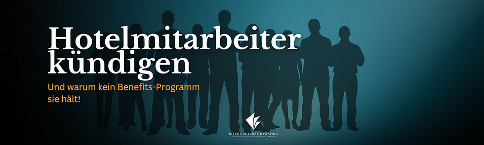 Warum gute Hotelmitarbeiter wirklich kündigen — und warum kein Benefits-Programm sie hält