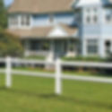 Diamond Post & Rail 2 Rail Haven in White