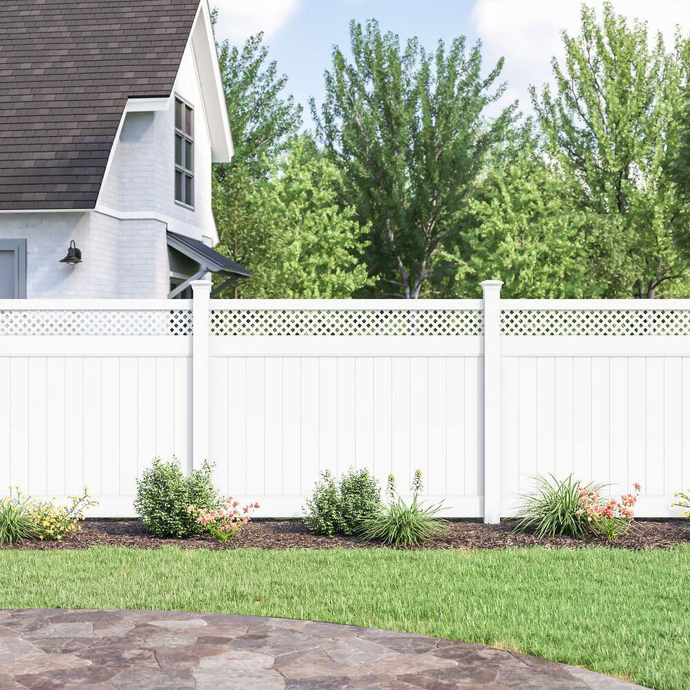 Arrowwood Haven Privacy in White