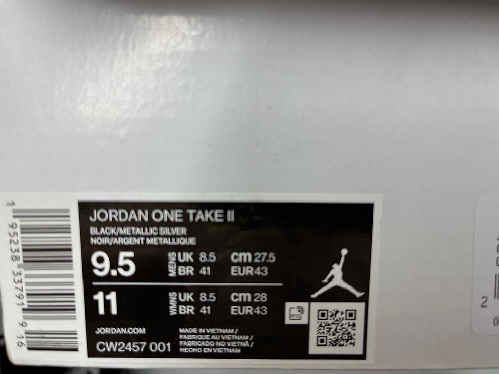 Miniature : Basket Jordan One Take II T43 