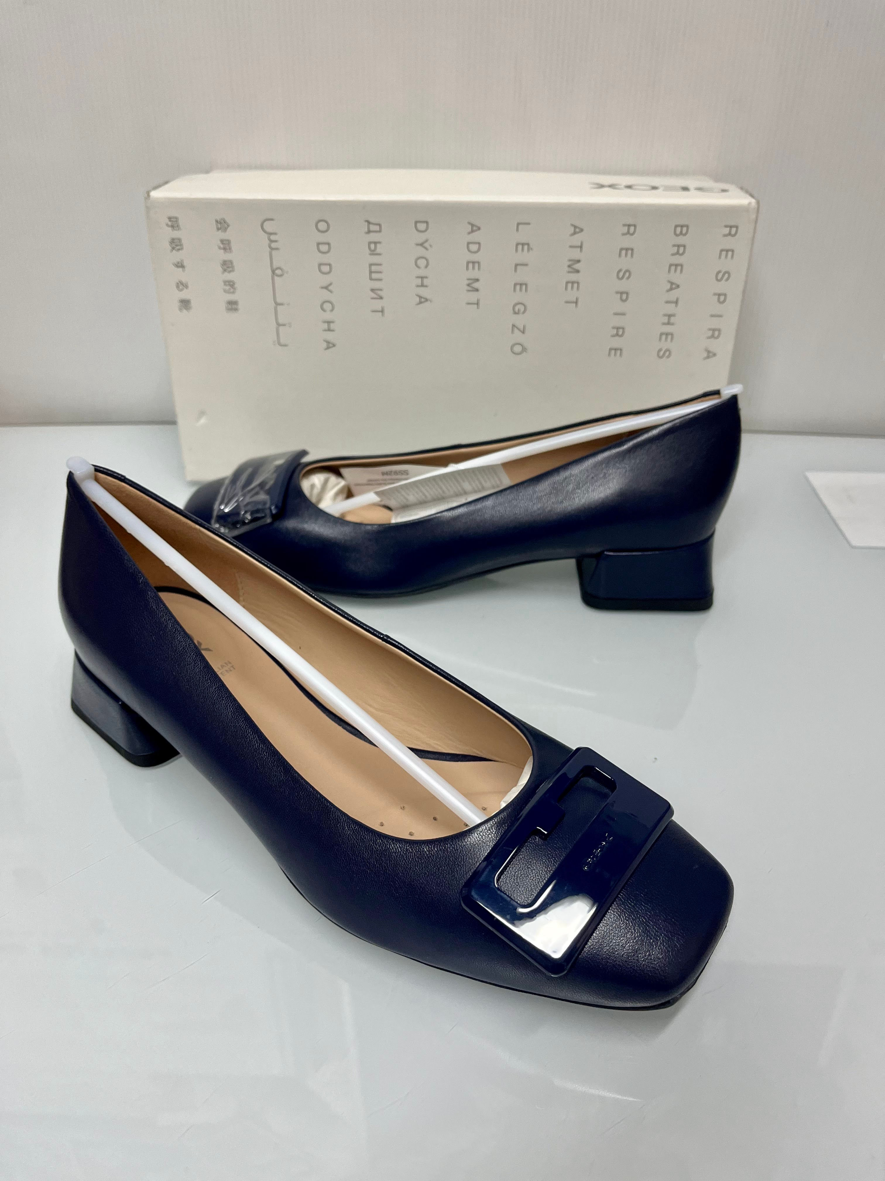 MOCASSIN GEOX BLEU MARINE  T38