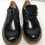 Miniature : KICKERS CUIR NOIR DERBIES T28