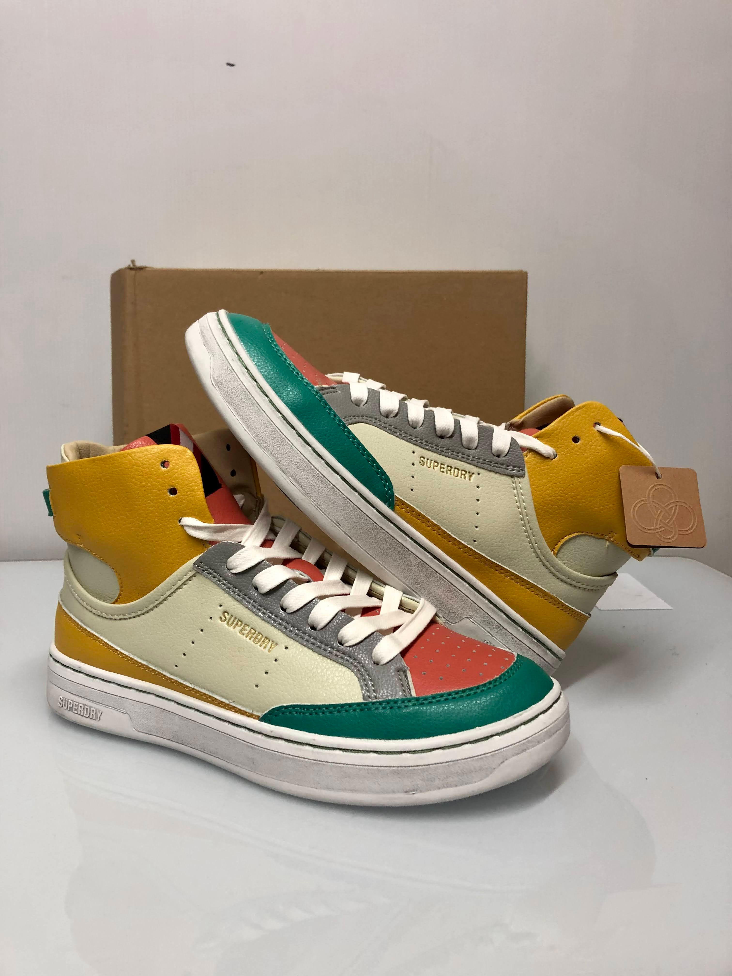 BASKETS MONTANTES SUPERDRY T38  VEGAN LUX TRAINER