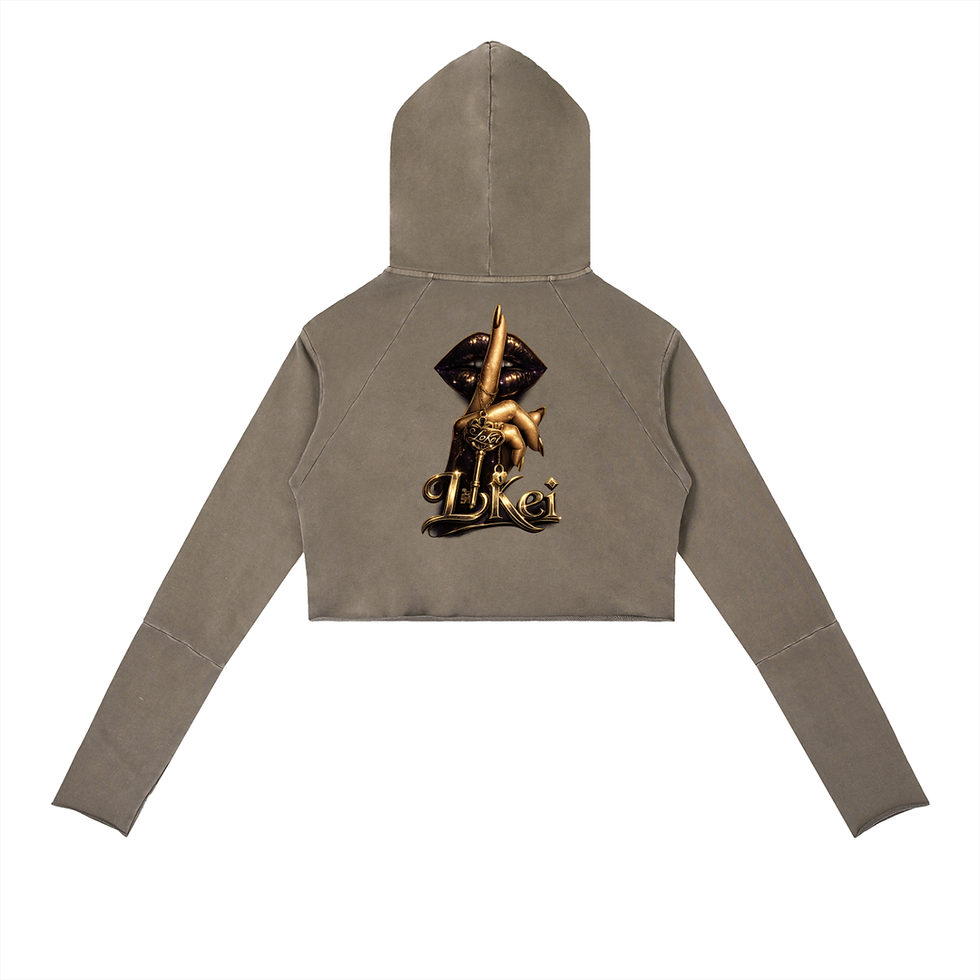 Thumbnail: Vintage Washed Raw Edge Hoodie