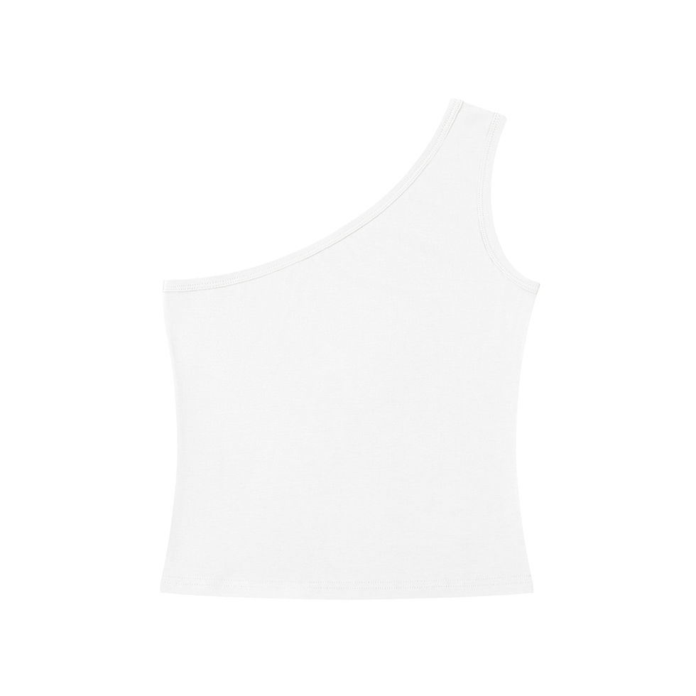 Thumbnail: Women's One-Shoulder Crop T-Shirt