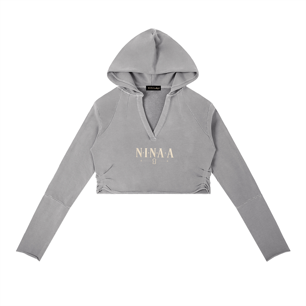 Thumbnail: Vintage Washed Raw Edge Hoodie