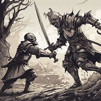 a knight killing a goblin.jpg